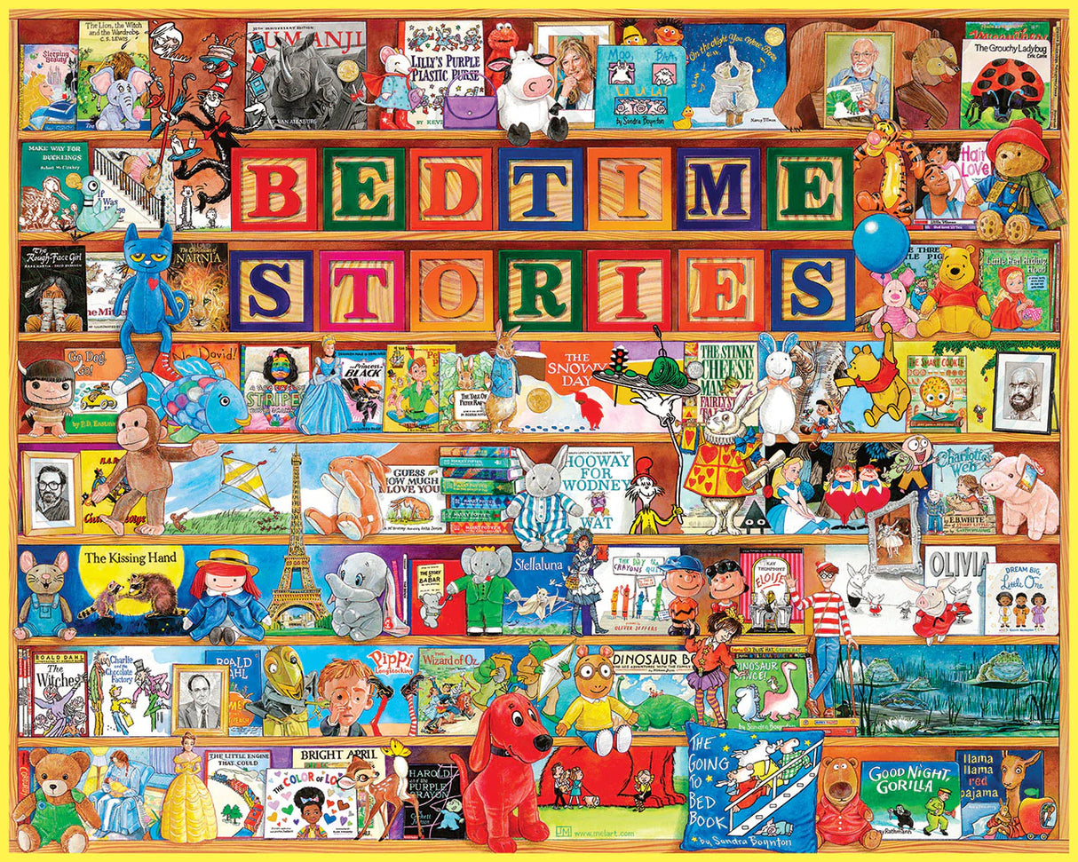 Bedtime Stories - 1000 Piece Jigsaw Puzzle White Mountain