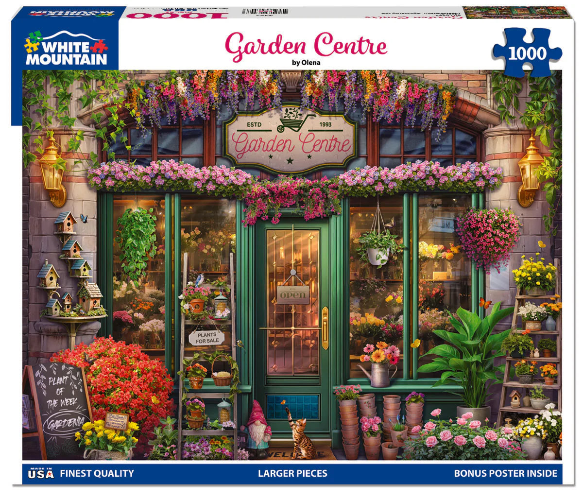 Garden Centre - 1000 Piece Jigsaw Puzzle White Mountain