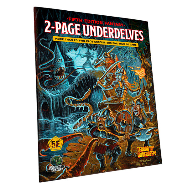2-Page UnderDelves (5E and DCC RPG)