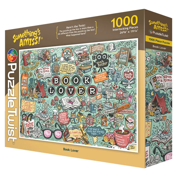 Book Lover - 1000pc Puzzle Twist