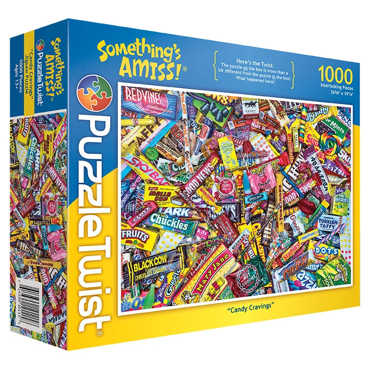 Candy Cravings - 1000pc Puzzle Twist