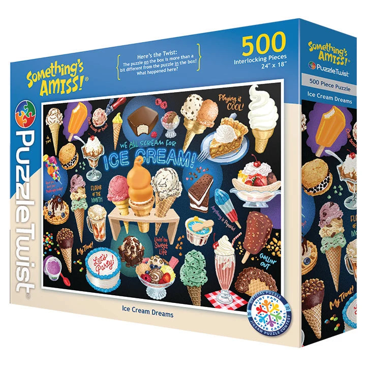 Ice Cream Dreams - 500pc Puzzle Twist