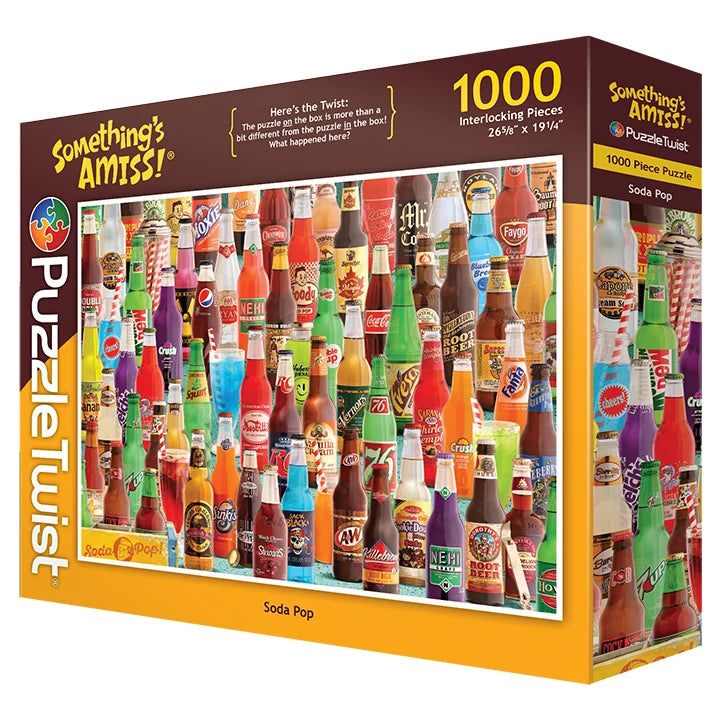 Soda Pop - 1000pc Puzzle Twist
