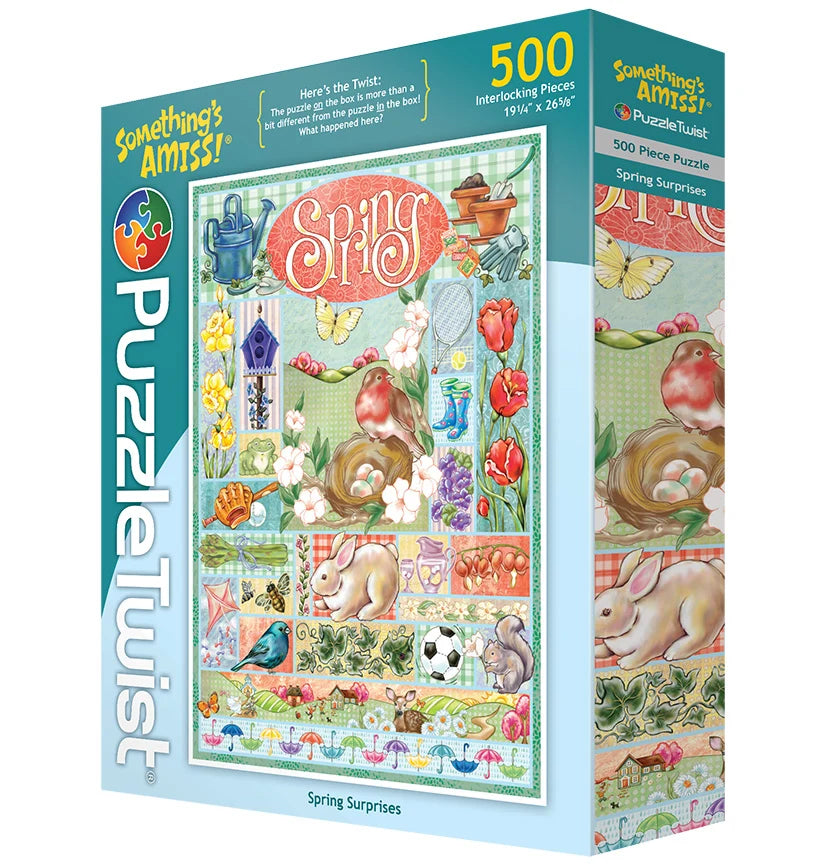 Spring Surprises - 500pc Puzzle Twist