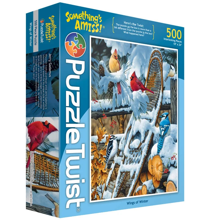 Wings of Winter - 500pc Puzzle Twist