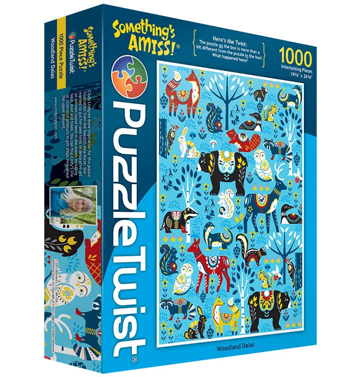 Woodland Dalas - 1000pc Puzzle Twist