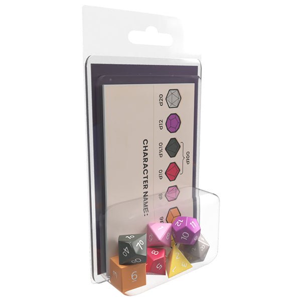 7 Die Color Coded Starter Set