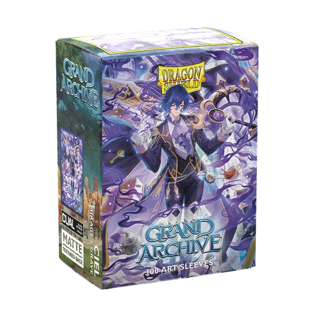 Dragon Shield Grand Archive - Ciel, Mirage's Grave Sleeves packaging back