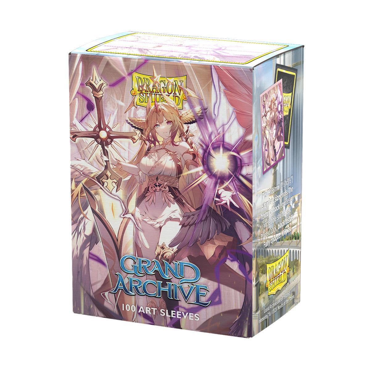 Dragon Shield Grand Archive - Haniel Archangel of Spectra Sleeves | Elderwoods