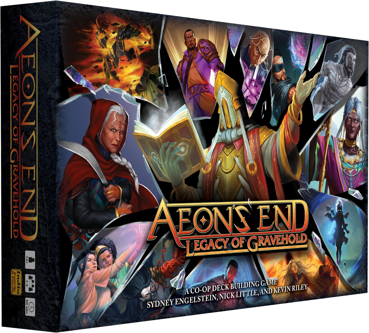 Aeon's End: Legacy of Gravehold board game box | Elderwoods