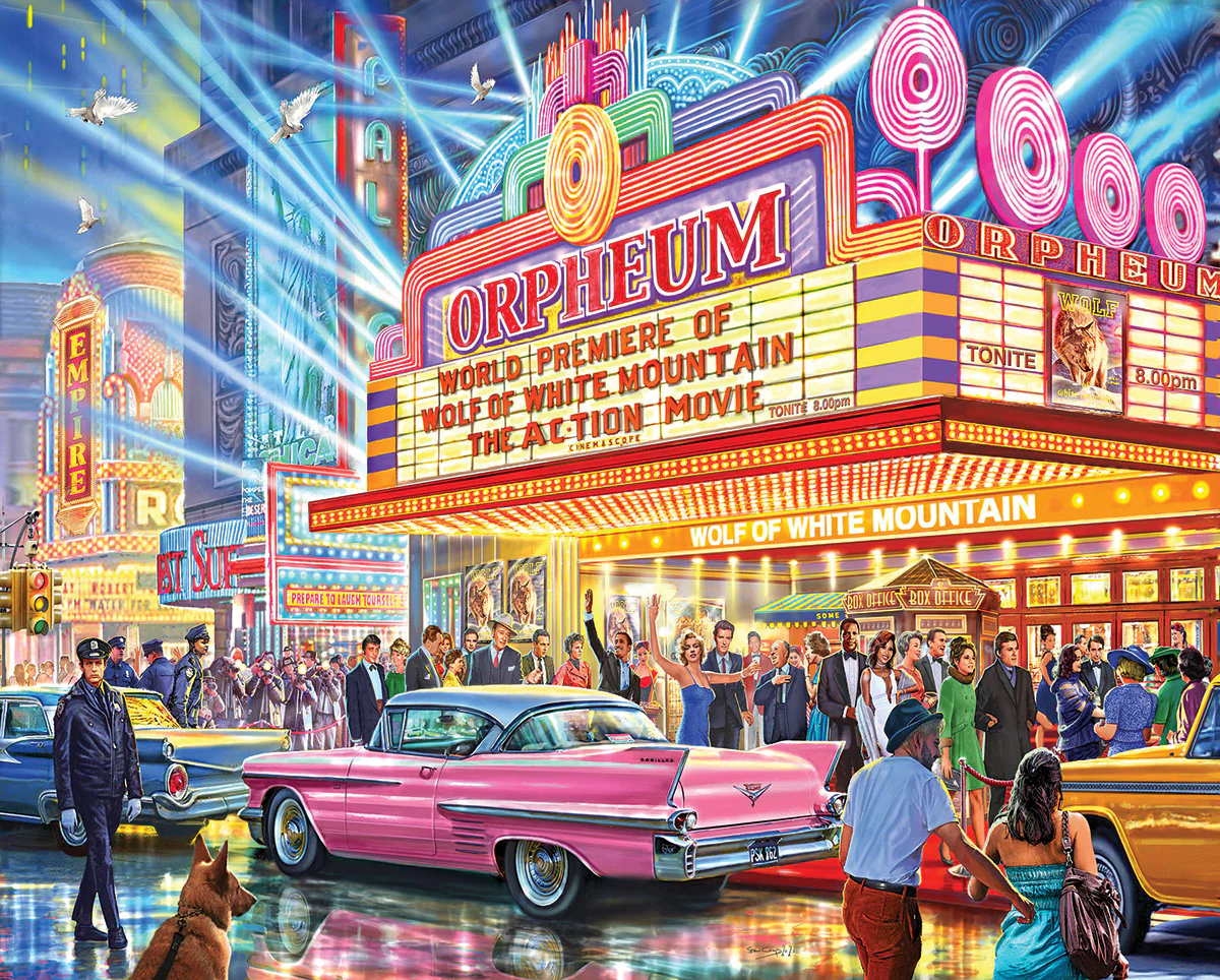 All-Star Premiere - 1000 Piece Jigsaw Puzzle White Mountain