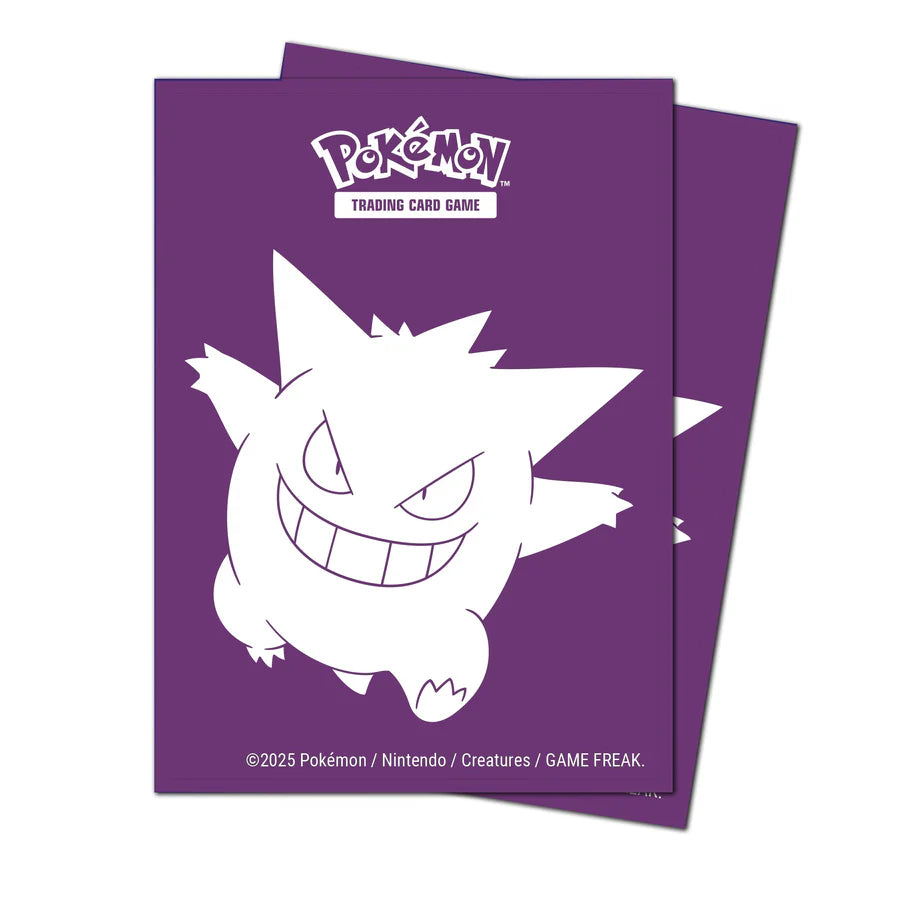 Ultra Pro Apex Sleeves Pokemon Elite Series Gengar packaging and sleeve detail
