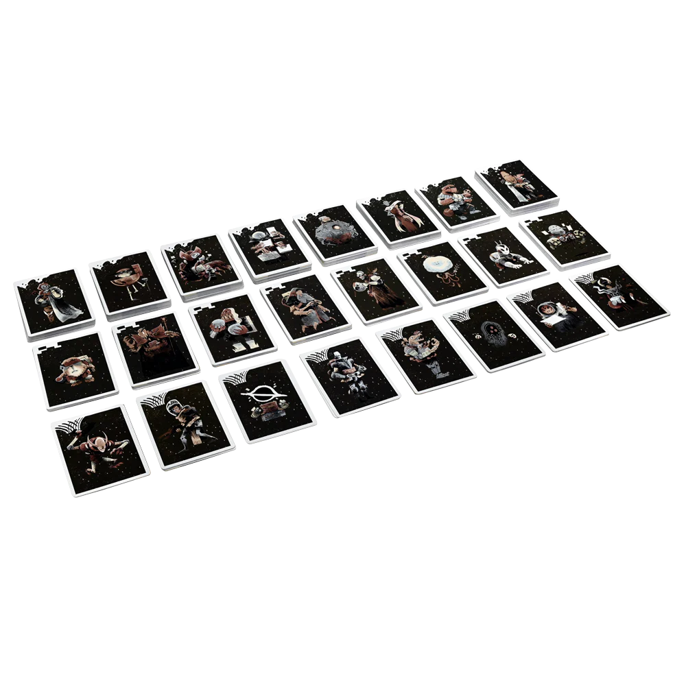 Arcs: The Blighted Reach faction cards and tokens