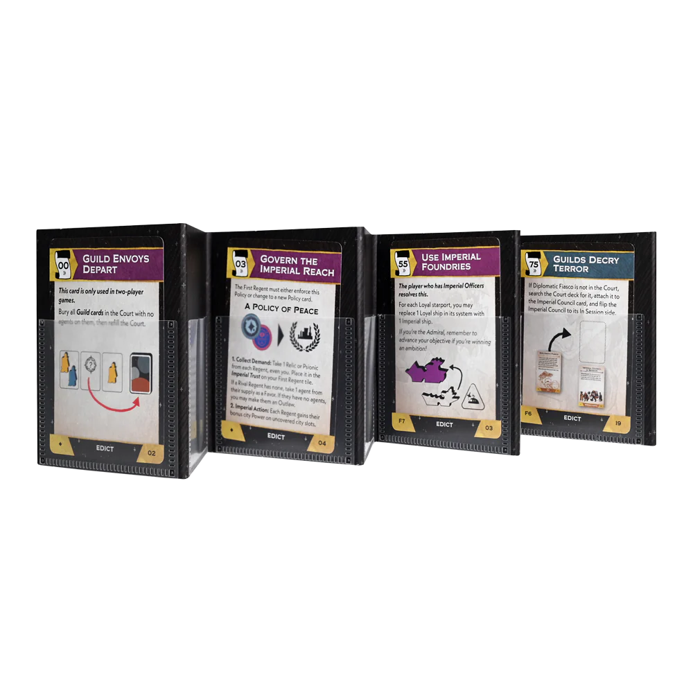 Arcs: The Blighted Reach strategic gameplay cards