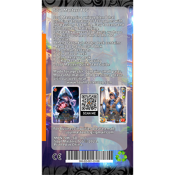 Soul Masters TCG: Starter Deck- Chibi Athena, 1st Edition