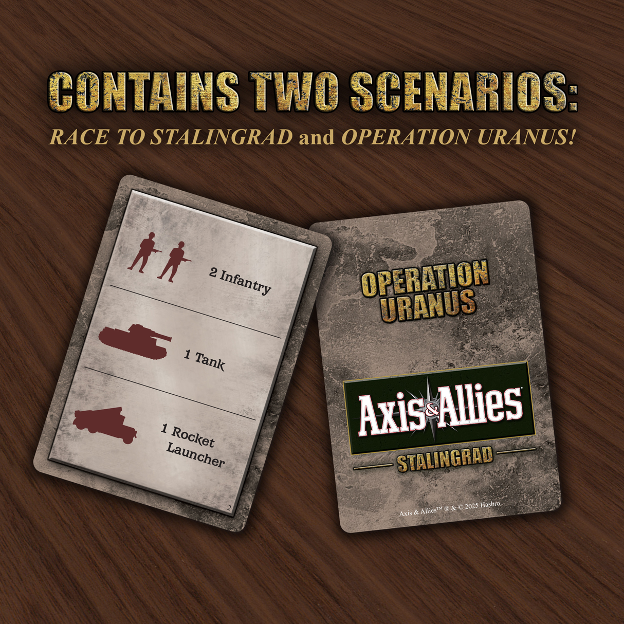 Axis & Allies: Stalingrad battle scenario cards