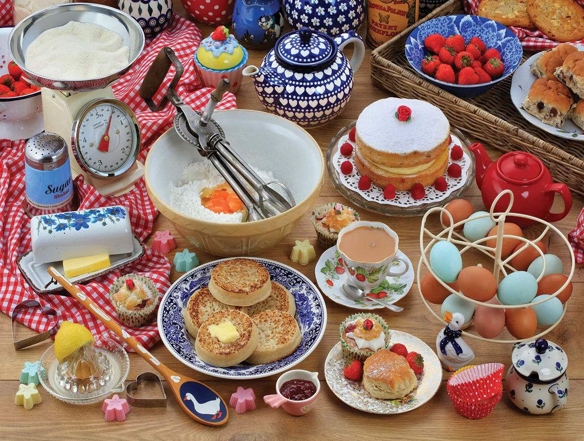 Baking - 300 Piece Jigsaw Puzzle White Mountain