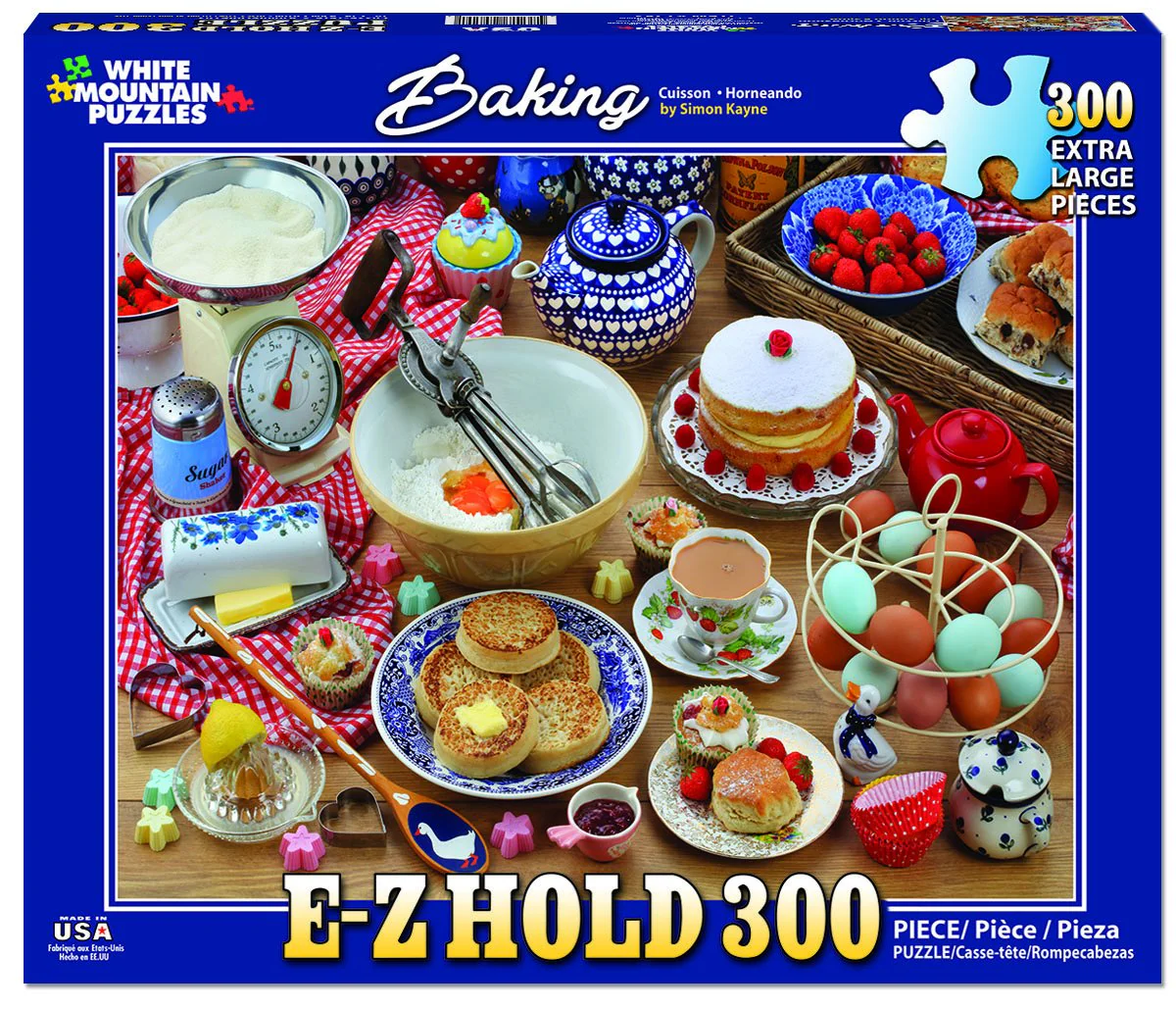 Baking - 300 Piece Jigsaw Puzzle White Mountain