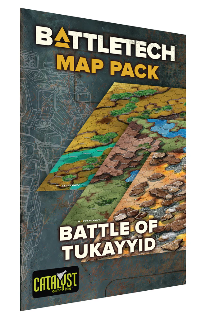 BattleTech: Map Pack - Battle of Tukayyid board game maps and terrain