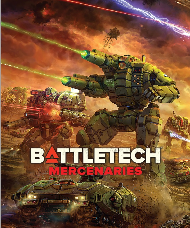 BattleTech: Mercenaries Box Set game contents and mechs