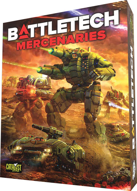 BattleTech: Mercenaries Box Set board game box | Elderwoods
