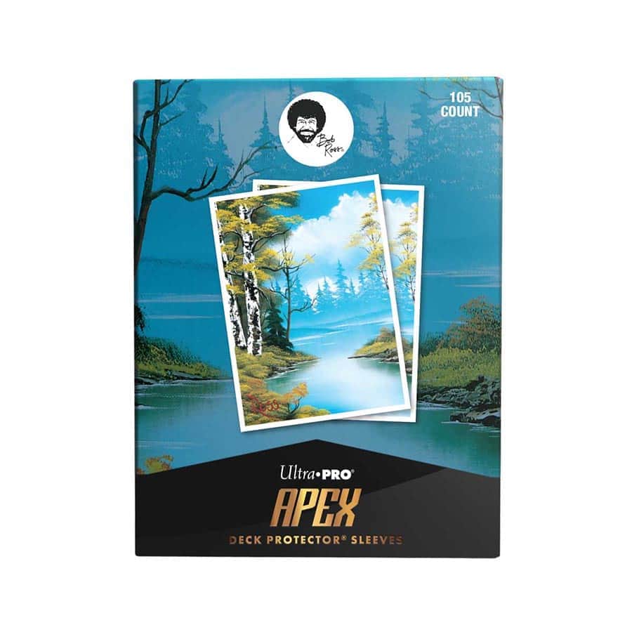 Ultra Pro Apex Sleeves Bob Ross Lakeside Path