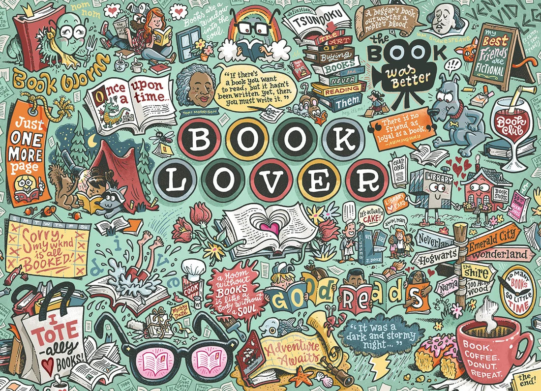 Book Lover - 1000pc Puzzle Twist