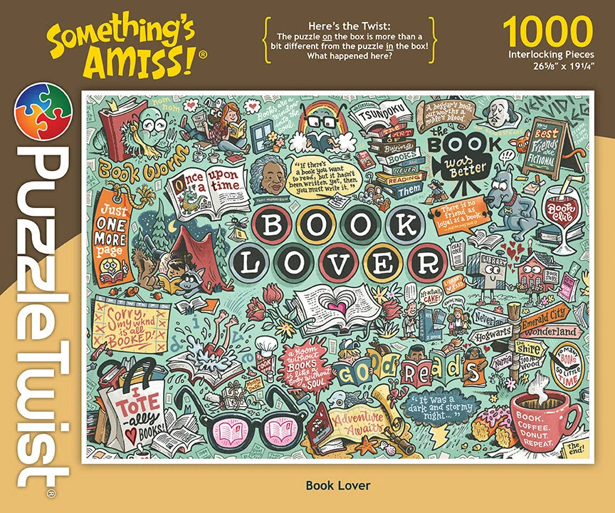 Book Lover - 1000pc Puzzle Twist