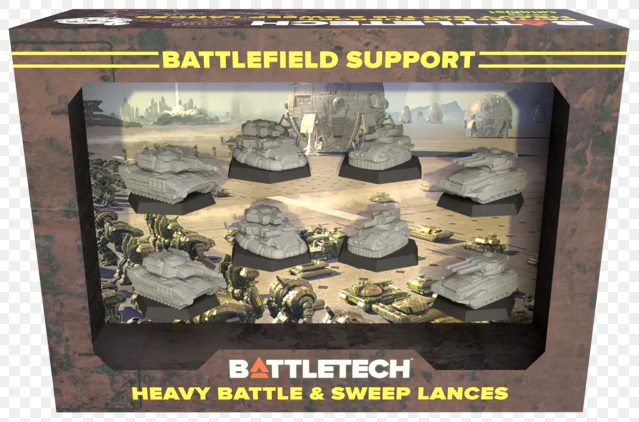 BattleTech: Mercenaries Forcepack - Battlefield Support Heavy Battle & Sweep Lances | Elderwoods