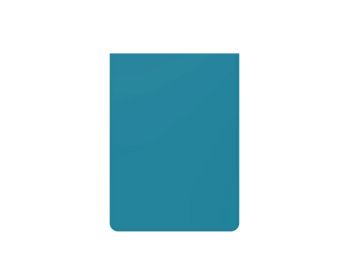 Heavy Play Curv Sleeves - Mystic Teal (100) displaying card protection features