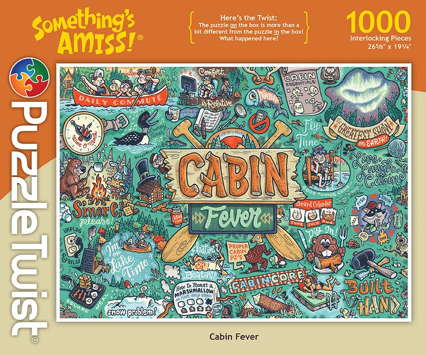 Cabin Fever - 1000pc Puzzle Twist