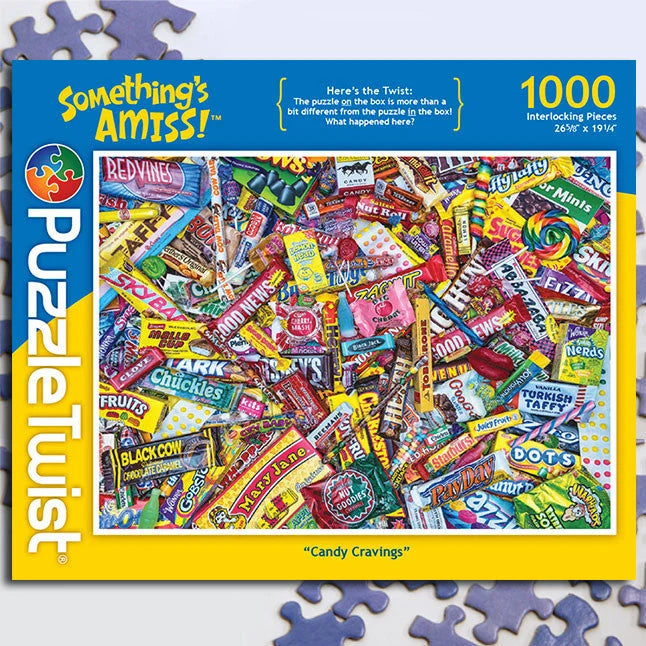 Candy Cravings - 1000pc Puzzle Twist