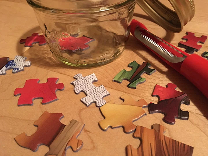 Canning Veggies - 500pc Puzzle Twist