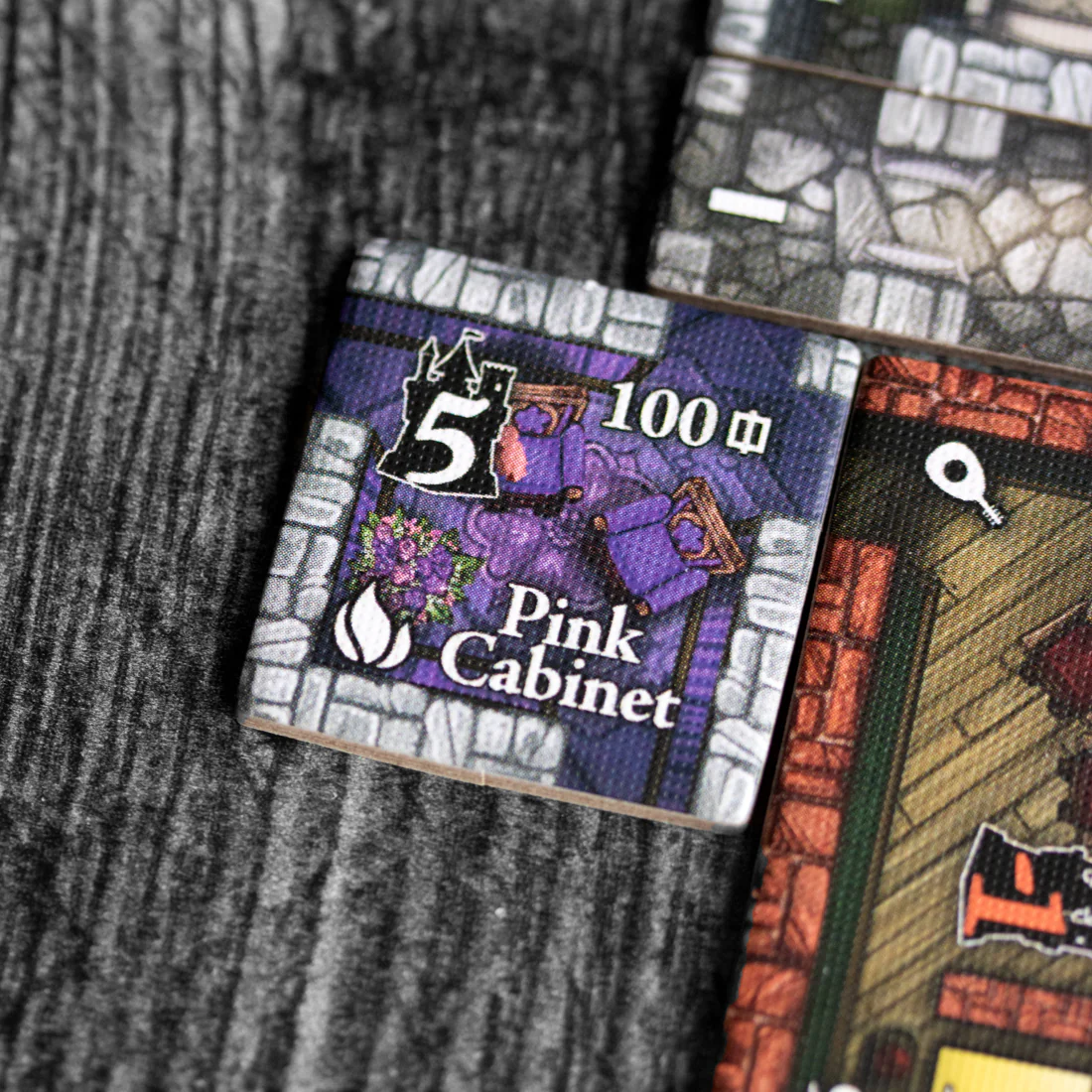 Castles of Mad King Ludwig: Second Edition complete game setup with all components