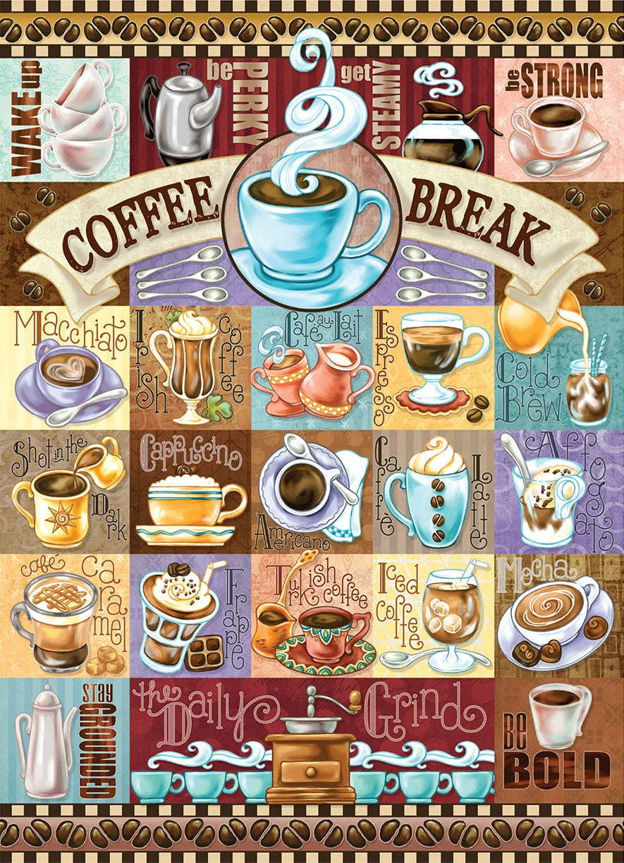 Coffee Break - 1000pc Puzzle Twist