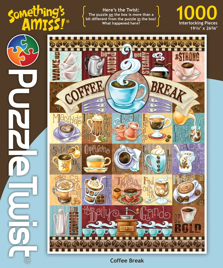 Coffee Break - 1000pc Puzzle Twist