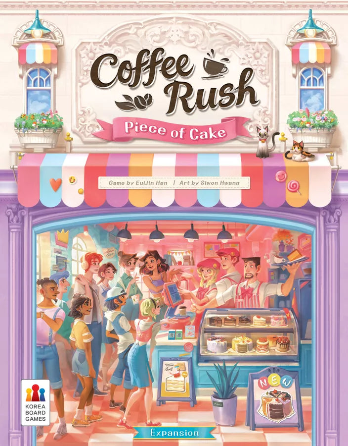 Coffee Rush: Piece of Cake board game | Elderwoods