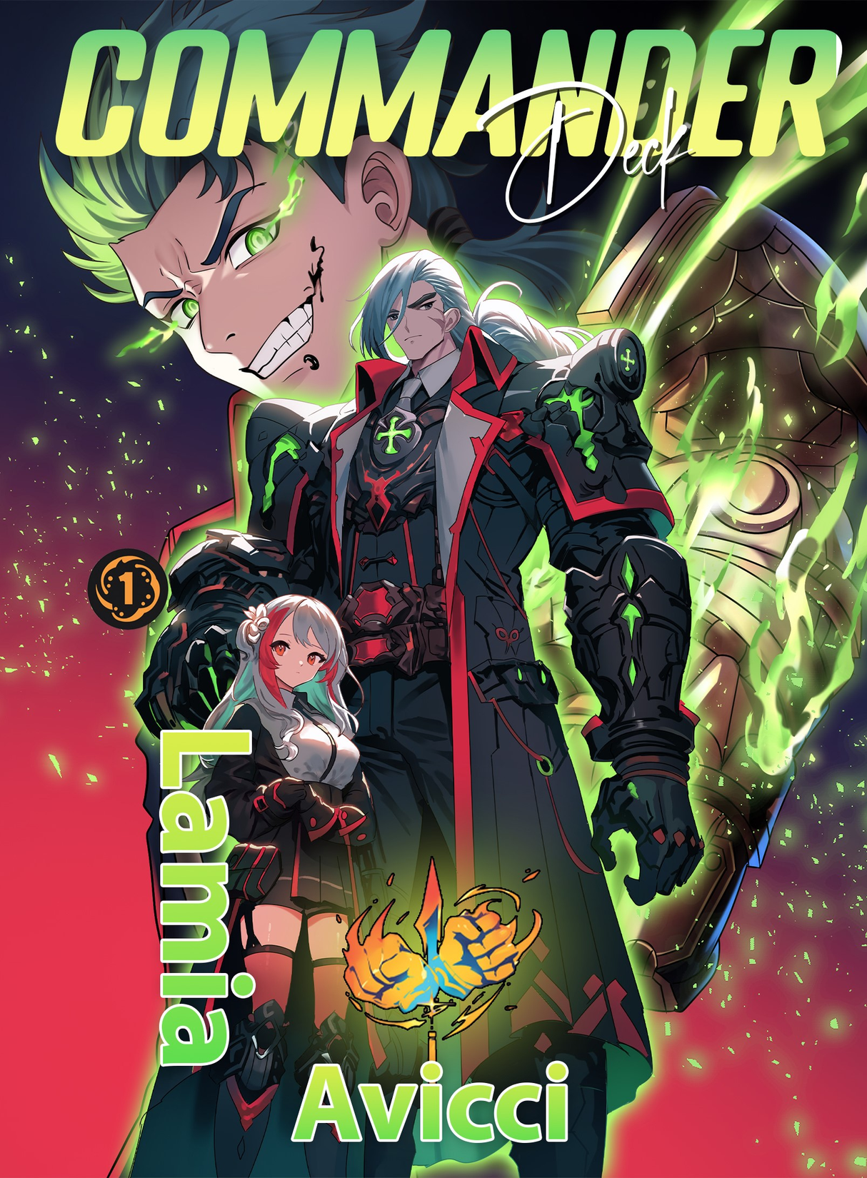 Soul Masters TCG: Commander Deck- Lamia Avicci