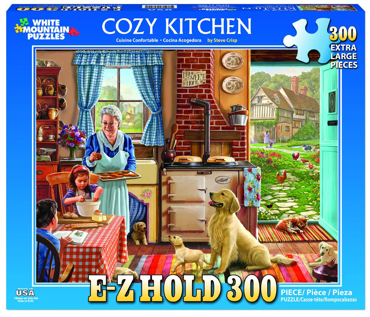 Cozy Kitchen - 300 Piece Jigsaw Puzzle White Mountain