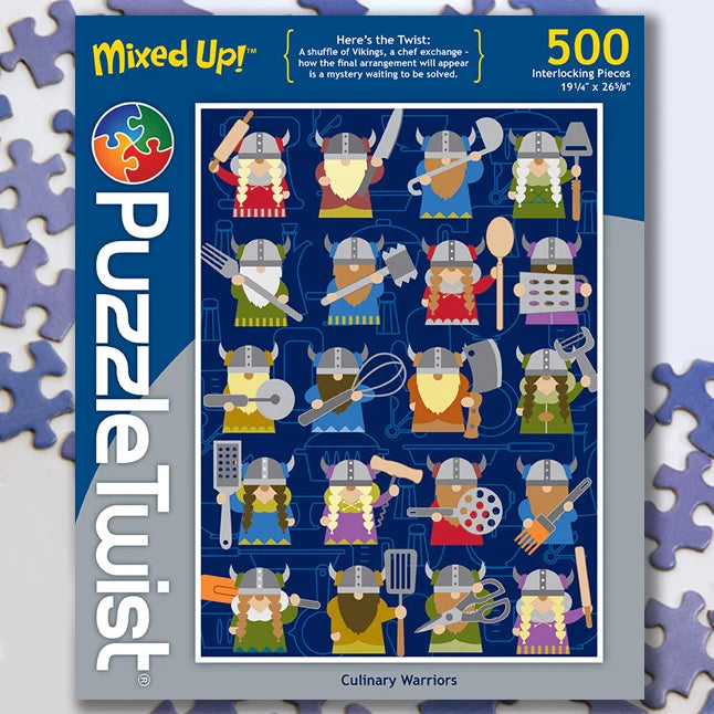 Culinary Warriors - 500pc Puzzle Twist