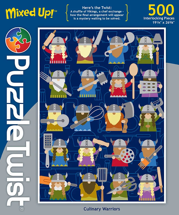 Culinary Warriors - 500pc Puzzle Twist