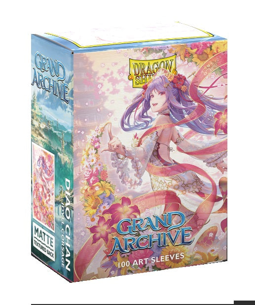 Dragon Shields: Diao Chan - (100) Matte Art - Grand Archive | Elderwoods