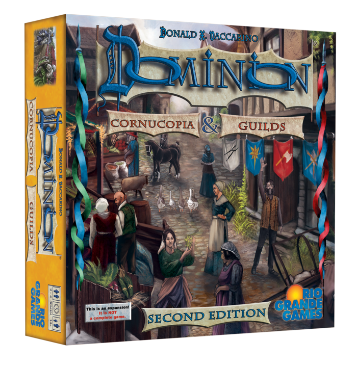 Dominion: Cornucopia & Guilds Expansion 2nd Edition board game | Elderwoods