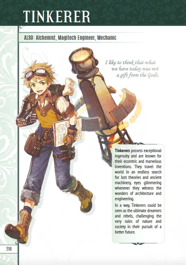 Fabula Ultima RPG: Core Rulebook RPG equipment and items