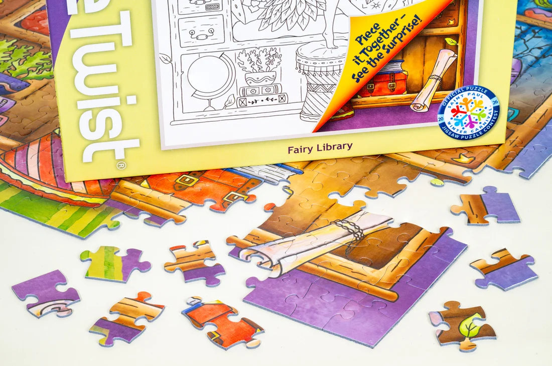 Fairy Library - 500pc Puzzle Twist