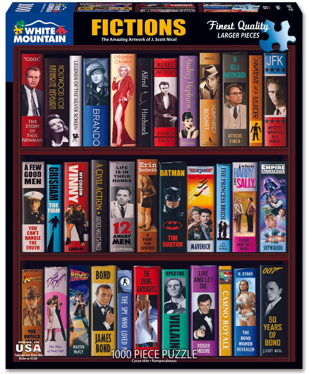 Fictions - 1000 Piece Jigsaw Puzzle White Mountain