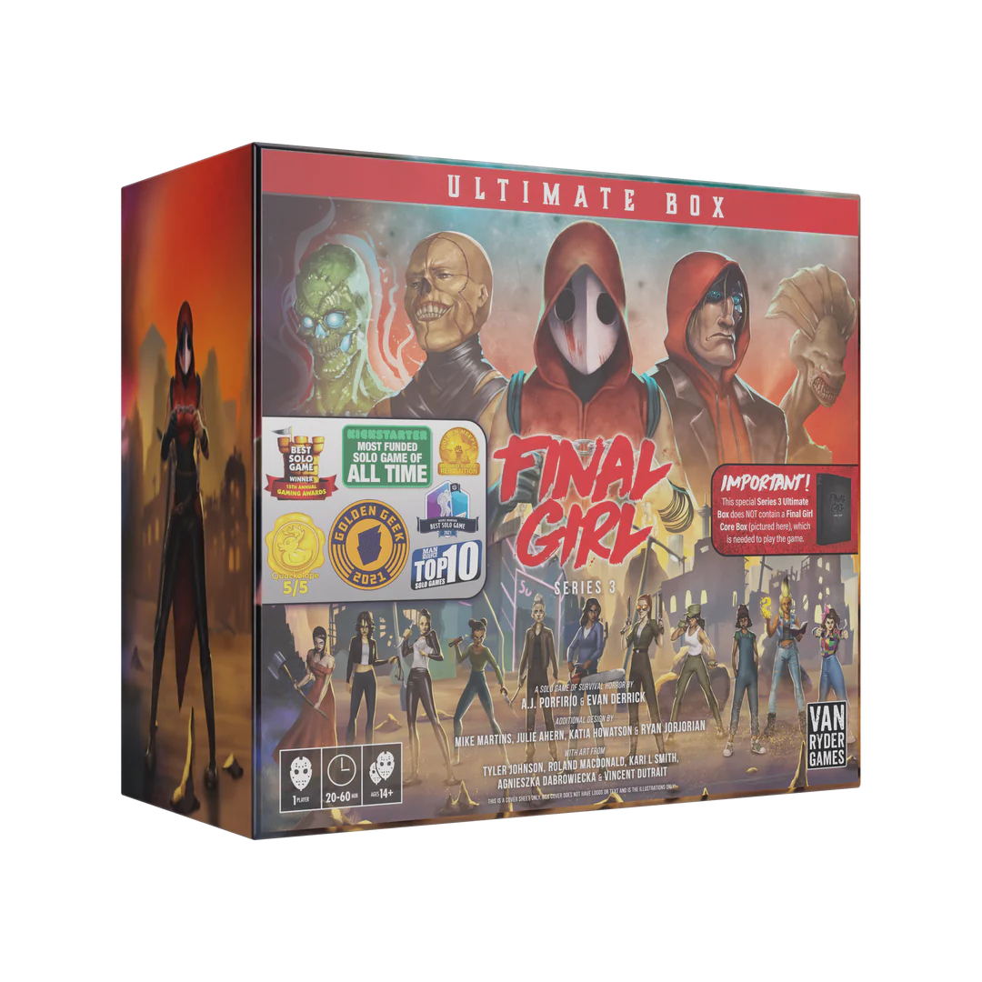 Final Girl Series 3 Ultimate Box horror board game collection