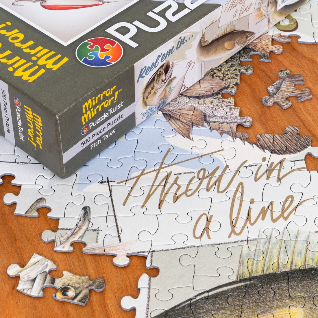 Fish Tales - 500pc Puzzle Twist
