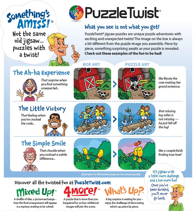 Autumn Delights - 500pc Puzzle Twist