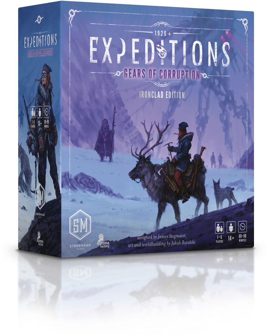 Expeditions - Gears of Corruption - Ironclad Edition premium components